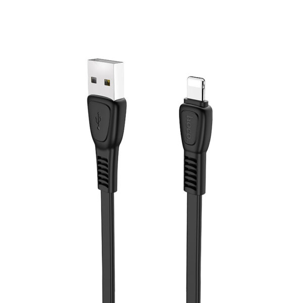 Hoco USB kábel X40 Noah Lightning 1m fekete